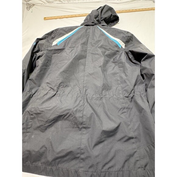 ZeroXposur Women’s Full Zip Black  Hooded Jacket Size Large  With Removable Hood - Picture 9 of 12